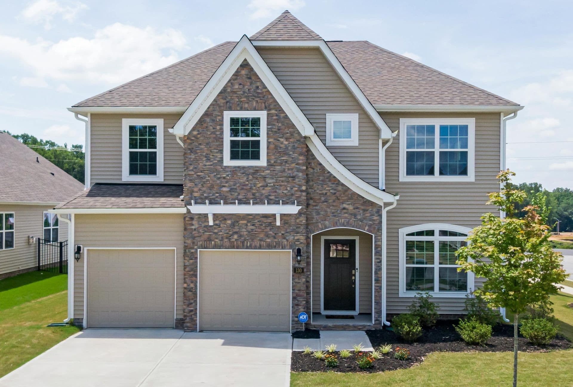 Brown and White Home