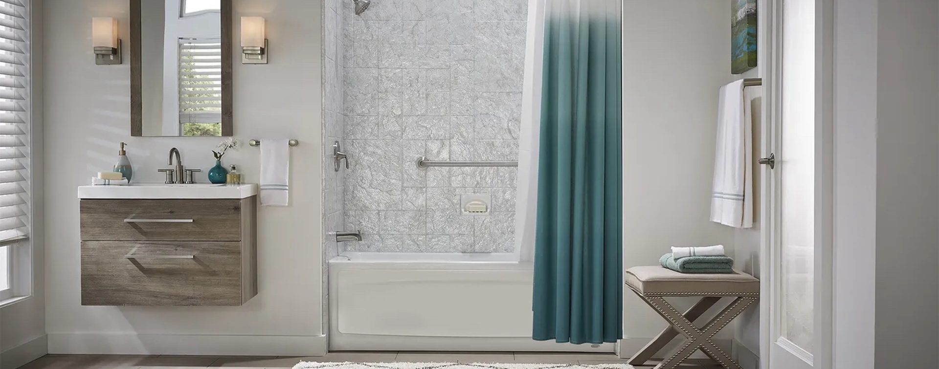 BATHTUB TO SHOWER CONVERSION