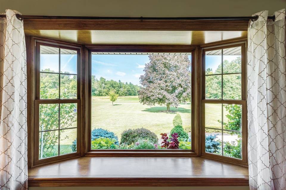 Bay with Double Hung Window